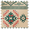 Cheyenne, Evergreen - Twist&Fit Roller Blind